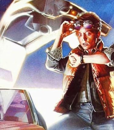 Promotional Poster Art from Back To The Future