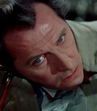 Promotional still from Curse of Frankenstein