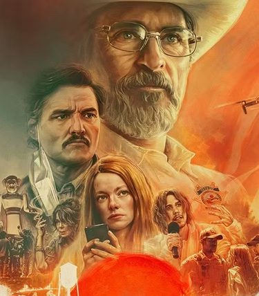 Poster artwork for Eddington