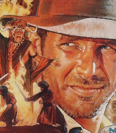 Indiana Jones And The Temple Of Doom Poster Art