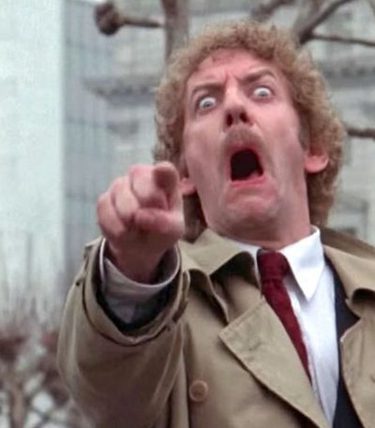 Promotional still from Invasion Of The Body Snatchers