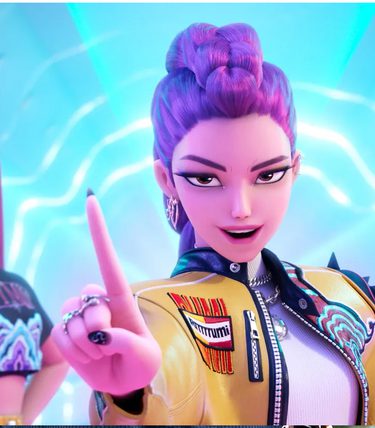 Promotional still from K Pop Demon Hunters