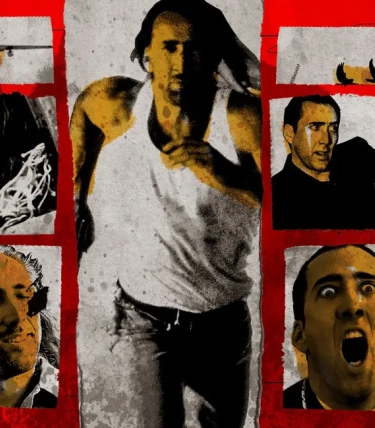 Collage of Nicolas Cage in various films