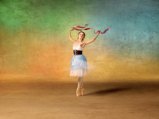 Poster art for La Fille Mal Gardée