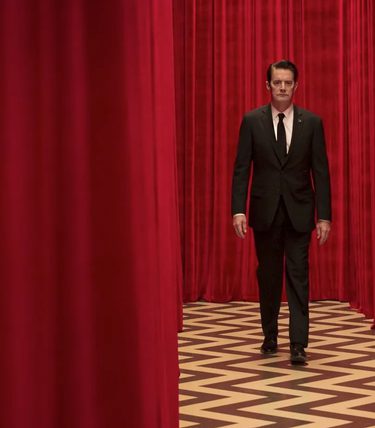 Production still from Twin Peaks