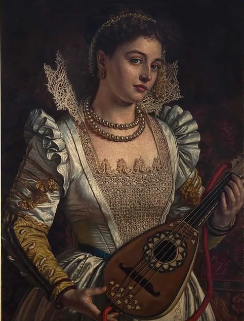 Bianca 1869 by William Holman Hunt 1827 1910
