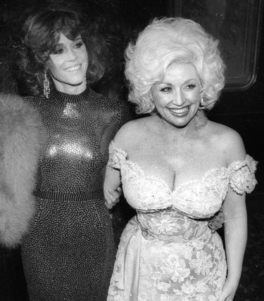 Lily Tomlin Jane Fonda and Dolly Parton USA New York City