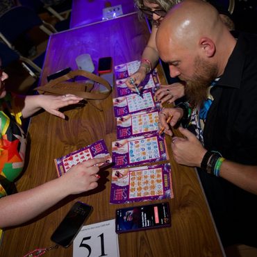 Production photo from Drag Bingo UK